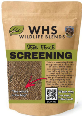 WHS Seed Bag Deer Fence